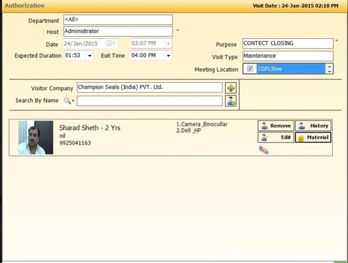 Axis Gatepass